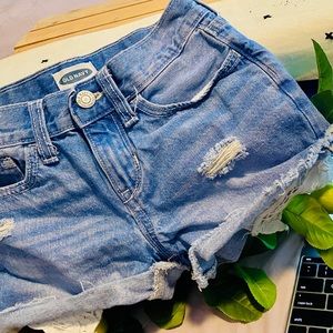 Girls Denim Shorts